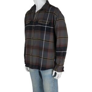 Patagonia Buckshot Organic Cotton Plaid Button Front Long Sleeve Shirt L